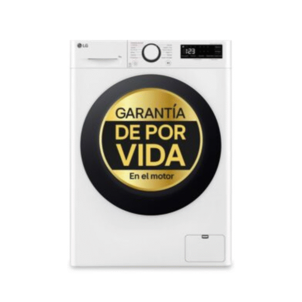 Lavadora inteligente AI Direct Drive. TurboWash 360º, Vapor, 10kg , 1400rpm Un 10% más eficiente que A, Serie 600